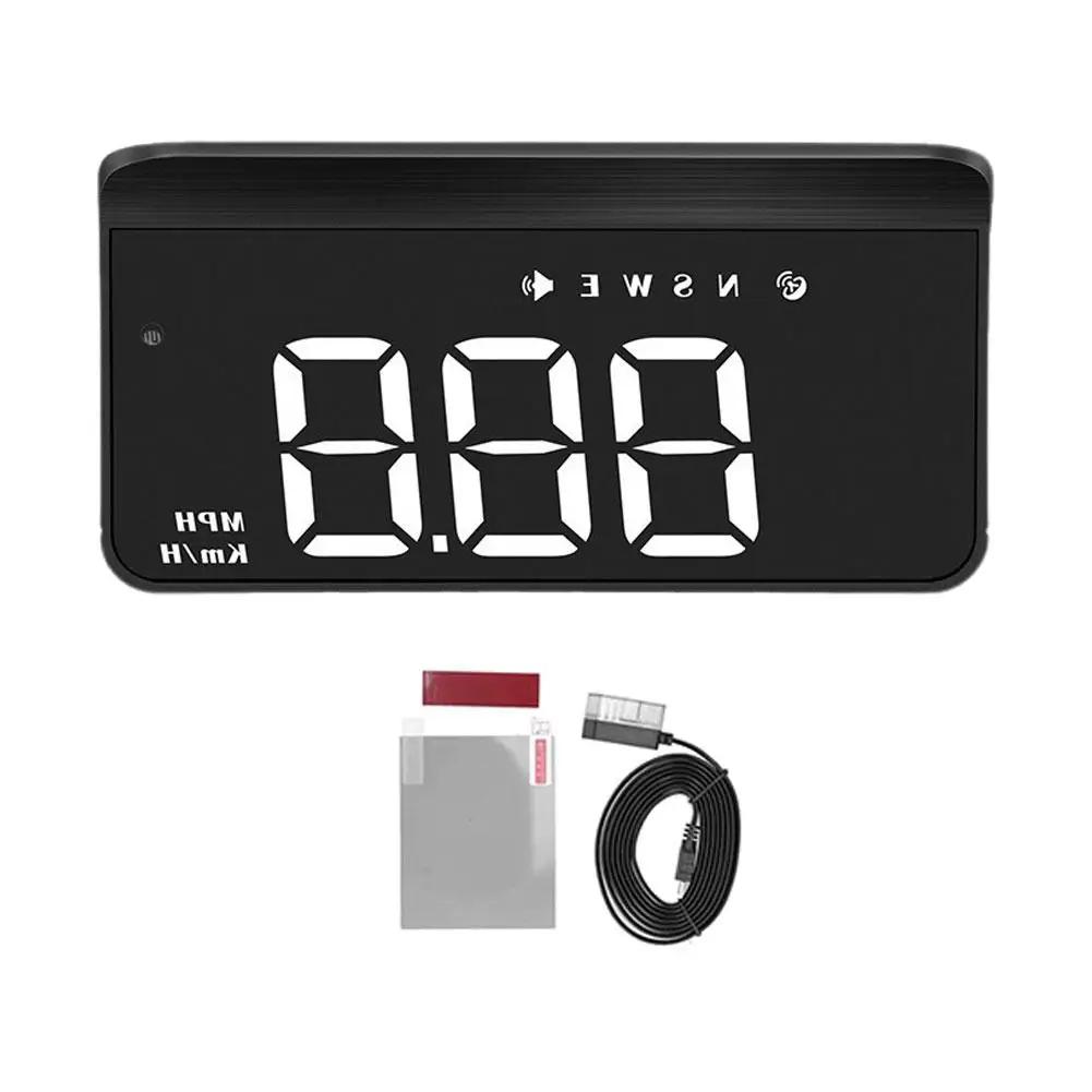 

Бортовой компьютер Проектор на лобовое стекло M1 GPS HUD Дисплей на лобовом стекле Автомобильная система Аксессуары Проектор на лобовое стекло Сигнализация C1E6