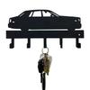 Key Rack with 5 Hooks Wall Mounted Household Organizer Personalized Vehicle Key Holder Clothes Rack Kitchen Organizer