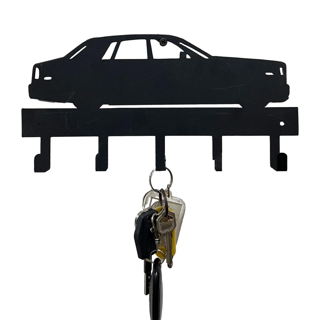 Key Rack with 5 Hooks Wall Mounted Household Organizer Personalized Vehicle Key Holder Clothes Rack Kitchen Organizer