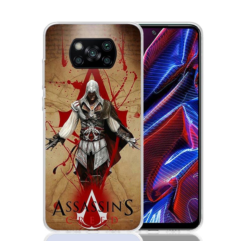 

A-Assassins Game Creed Phone Case For Xiaomi Poco F7 Ultra X7 X6 Pro X5 Redmi 15 15C 13 13C 12 12C 10 10A 10C 9 9A 9C 9T Shell P Redmi 10C