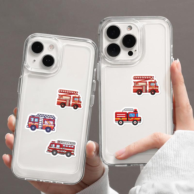 500ks Kreslené Umělecké Dárkové Samolepky Hasičské Auto Rolovací Graffiti Scrapbooking Obývací Pokoj Telefon Komunita Skateboard Nostalgické Samolepky