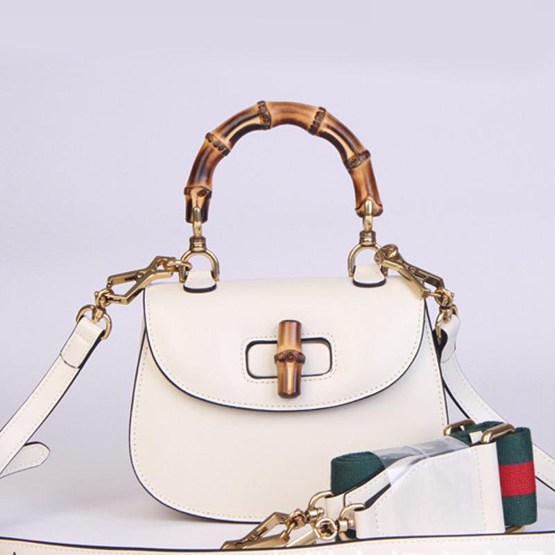 

Женская сумка из бамбуковой кожи в стиле ретро - оригинальная ручная работа, реплика дизайна Small