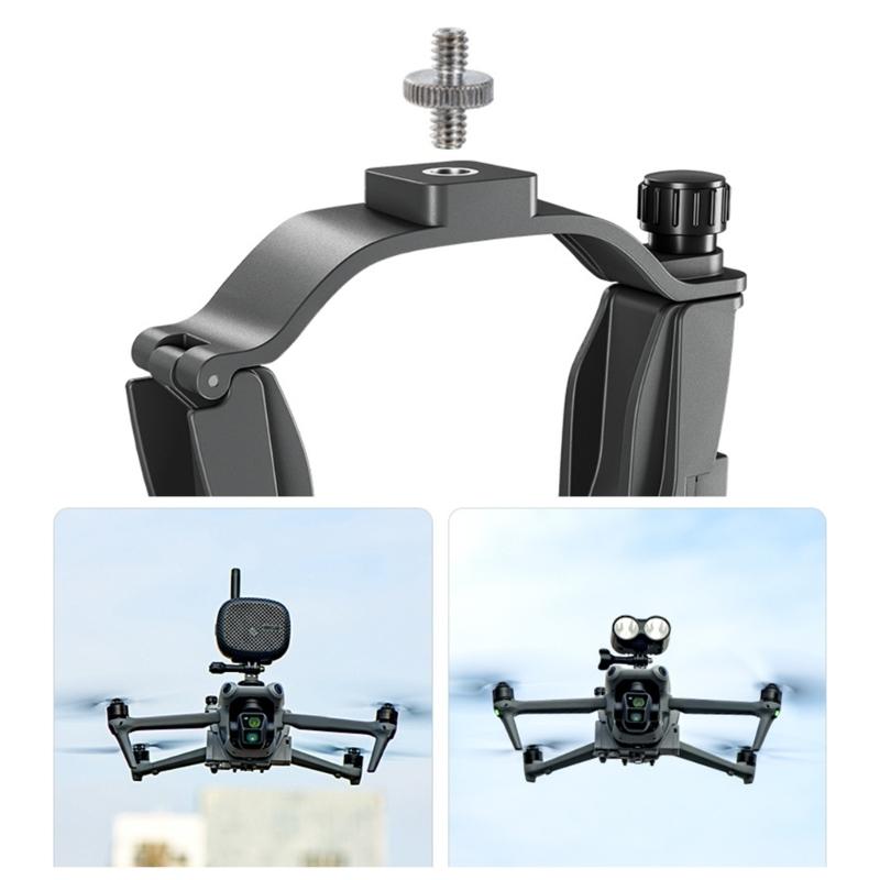 Precisions Payloads Delivery Air Dropping Thrower for Air 3 Drones Landing Gear and Long Releases Mechanism