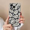 Phone Case For Huawei Honor X8 X6b 400 Lite X9c X7c X60 X5b X8c Fashionable Smiley Face Pattern Square Liquid Silicone Anti Slip Shell For Huawei Capa