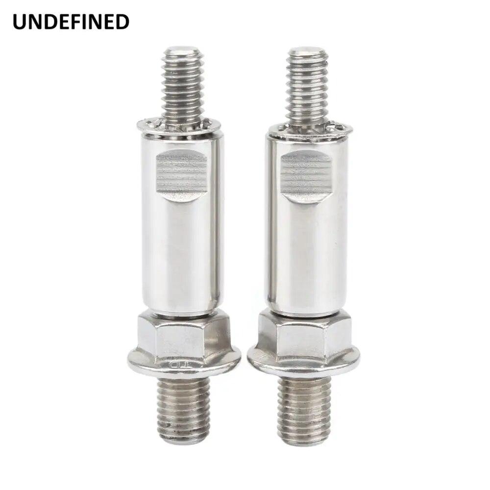 Motorcycle Rearview Mirror Riser Extenders Adapters Mount Screw Bolts Stainless For Honda Kawasaki Suzuki Yamaha MT FZ Universal