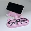 Large Capacity Pink Piggy Glasses Case PLA Small Items Organizers Eyewears Storage Box  Keys