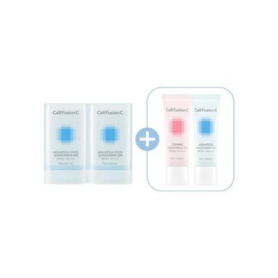 Toning Sun 25ml+Aquatica Sun 25ml Aquatica Stick Sunscreen 19g+19g