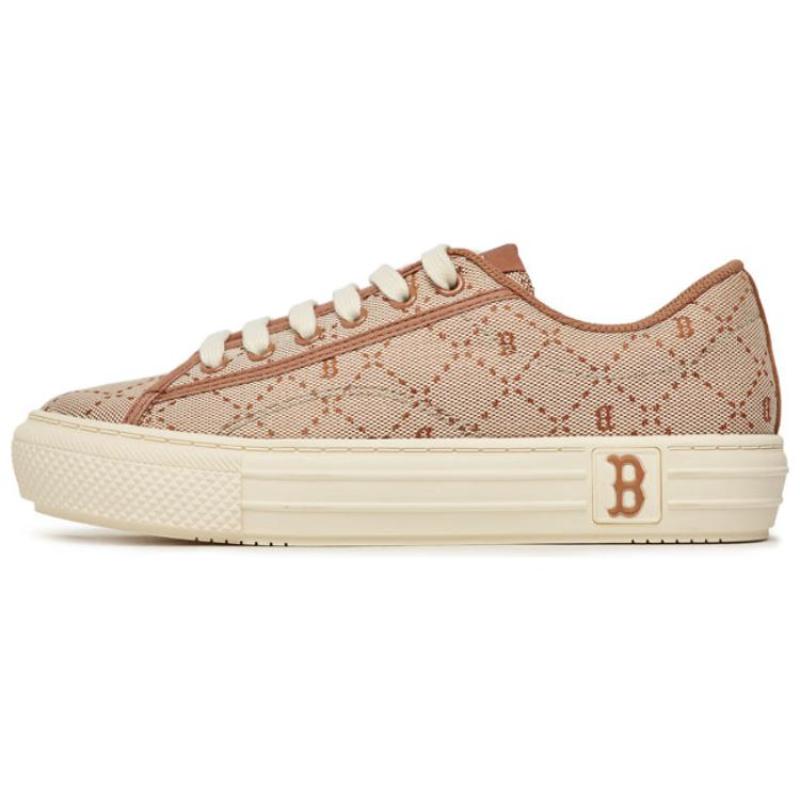 MLB Playball Нескользящие износостойкие низкие кеды унисекс коричневые бежевые кроссовки 36.5