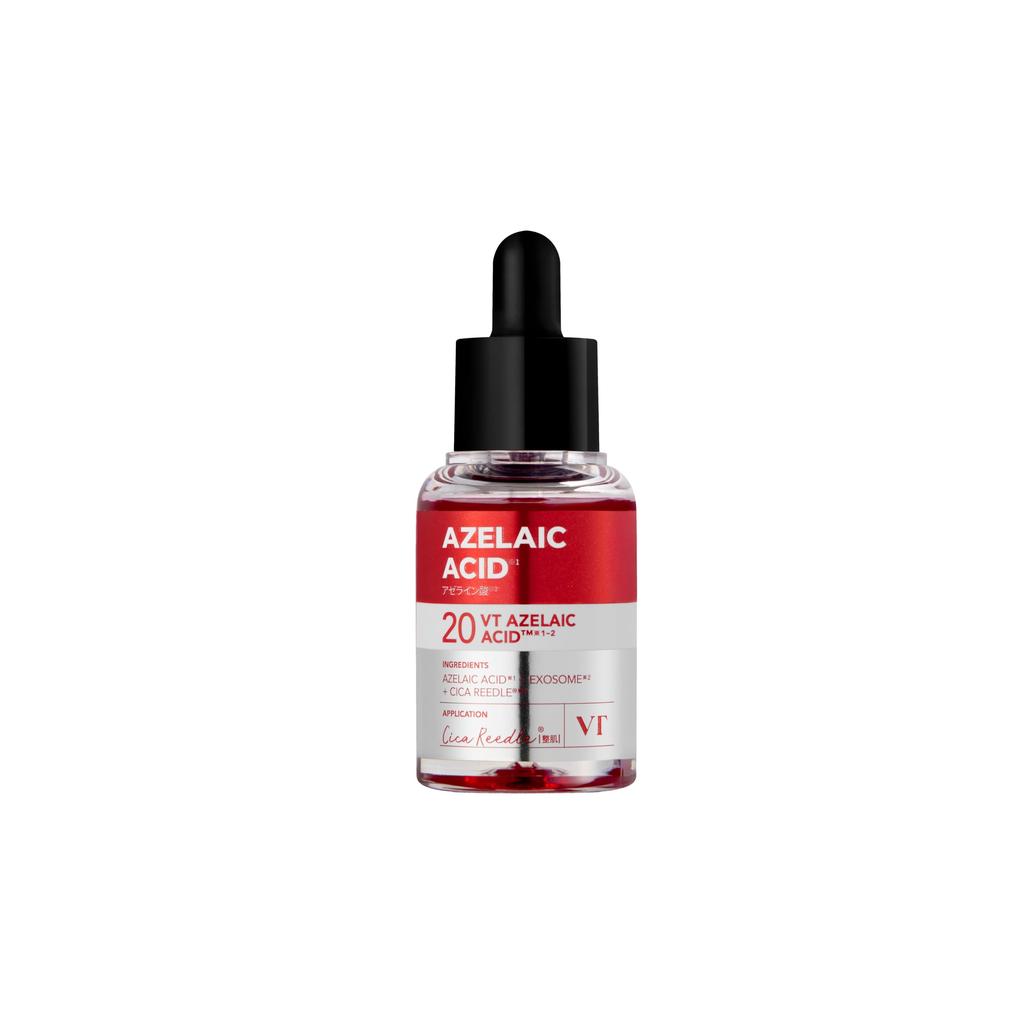 VTCOSMETICS Needle S AZ Care Serum 30ml - Azelaic Acid, Radiance Boost, Hydration, Sensitive Skin Care, Sebum Control, Anti-Irritation