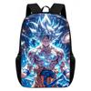 Dragon Ball Super Printed Kids School Backpack Elementary Students Lightweight Ergonomic Design