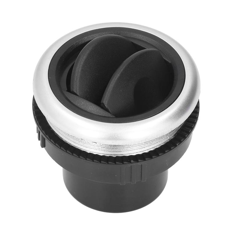Car Dashboard Air Outlet Deflector Rotatable Round for Car RV Buse Dashboard Air Conditioner Outlet Vent Deflector Trim