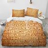 Egyptische Mythologie Farao Hiërogliefen Beddengoedset Dekbedovertrek Bedset Dekbedovertrek Kussensloop Dekbed King Queen Size