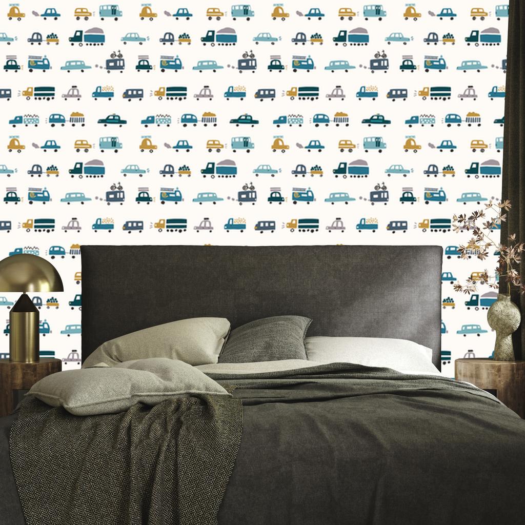 Vehicles wallpaper for living room and bedroom 50x1000