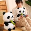 25/35/45cm Wunderschöne Panda Plüschtiere Niedliche Bambus Panda Bären mit Bambus Plüschpuppe Stofftier Spielzeug für Kinder Bestes Geschenk