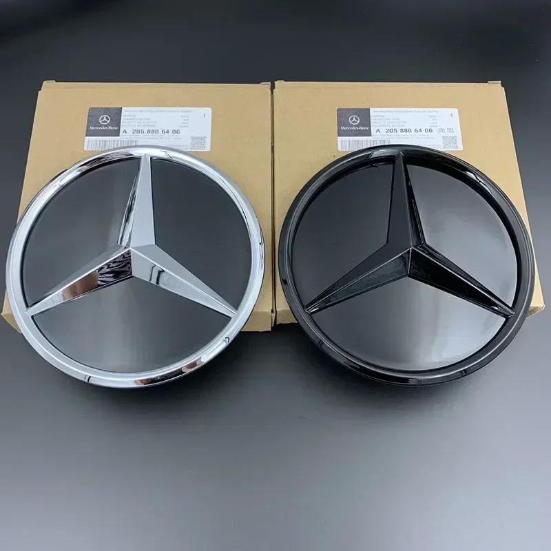 TFSM4 Car Styling for Mercedes Benz 2019 C CLASS C180 C260 C200 C300 W205 Auto Front Logo Emblem Grille Badge Accessories Decoration