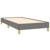 Vidaxl Bed Frame Without Mattress, Dark Gray, 80X200 Cm, Upholstered