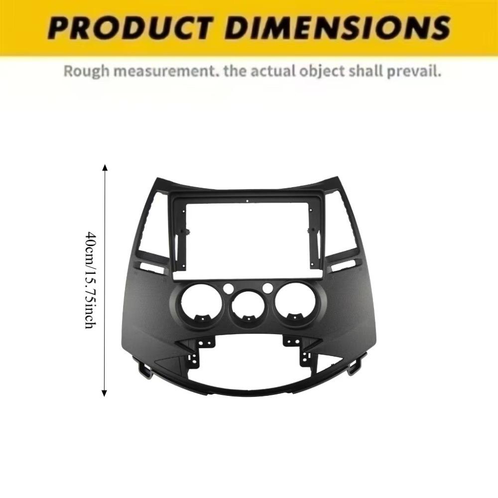 For Mitsubishi Grandis 2003-2011 9 Inch Car Fascia Frame Decorative Panel Mounting Auto Interior Accessories