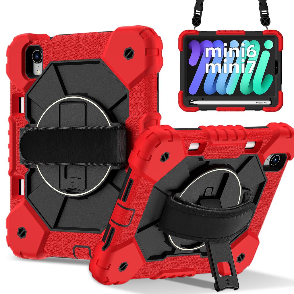 Tablet Protective Case A2 Model Suitable for iPad Mini 6/Mini 7 with Satchel Stand 10 Colors Available