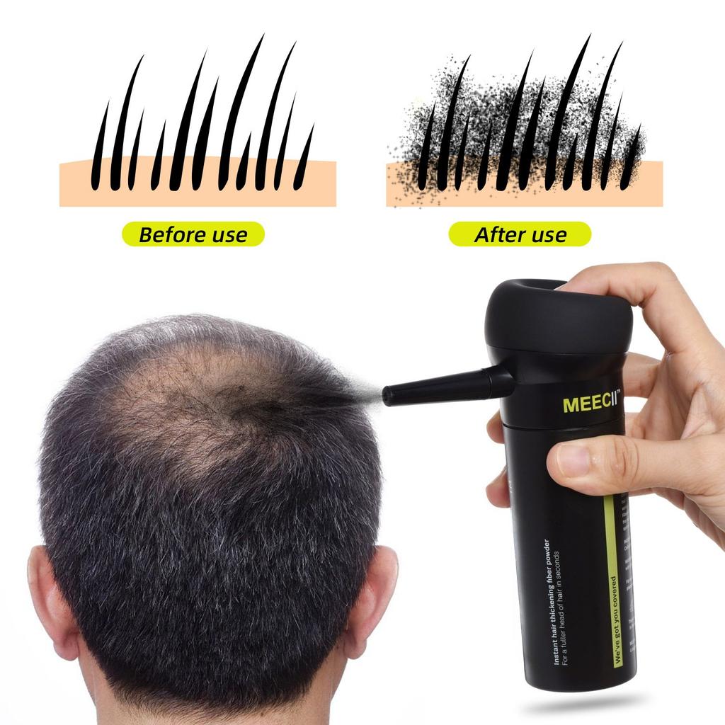 Hair Fiber Powder Windproof One-time Thickening Hair Fiber Hairline Filling Beauty Powder