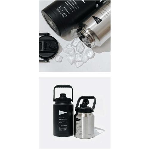 BROOKLYN OUTDOOR COMPANY (BOC) Brooklyn Outdoor Company Ice Jug, 2.5L/3.8L Capacity, Keeps Cold and Hot, Vacuum Insulated, Ideal for Camping and Outdo