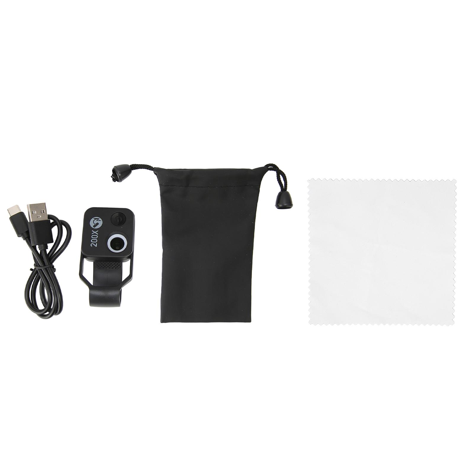 200X Phone      scope with CPL Lens   Phone  scope Clip for   for Andriod
