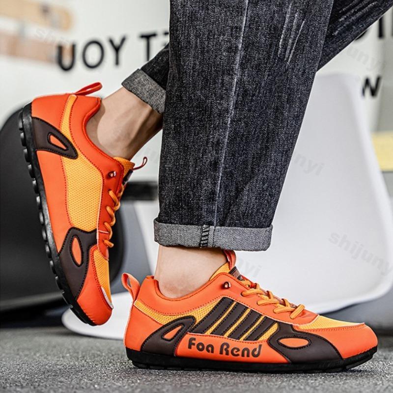 Fashion 2025 Autumn Men's New Mesh Breathable Low Top Casual Sports Shoes Fashion Trend Comfortable Niche Design Versatile Flat sneakers