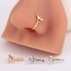 Search Banner Magic Lamp Nose Stud Creative Zircon U-Shaped Nose Clip Temperament Advanced Sense No Punching Nose Ring