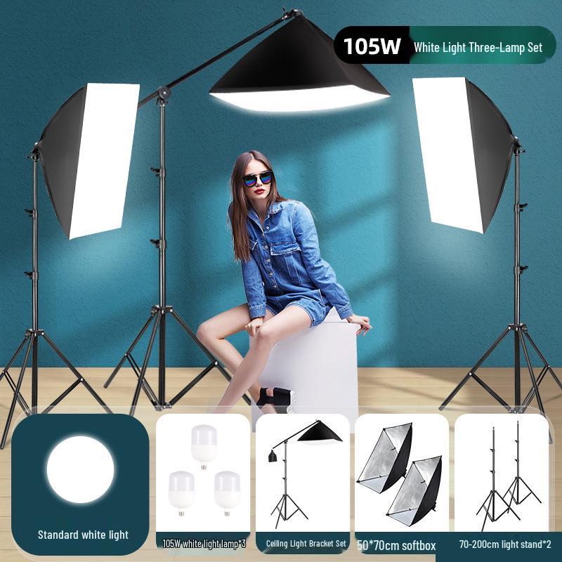 Indoor LED Softbox für Studiofotografie und Live-Videos