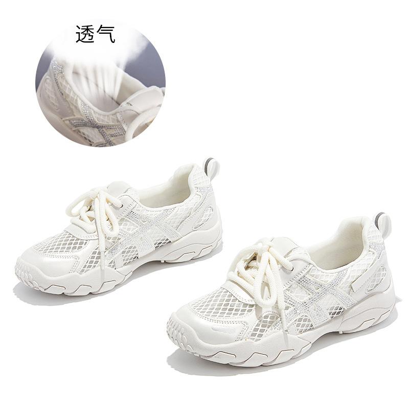 Summer New Comfortable and Breathable Women's Fashion Versatile Casual Women's Shoes Platform Sports Dad Shoes Women