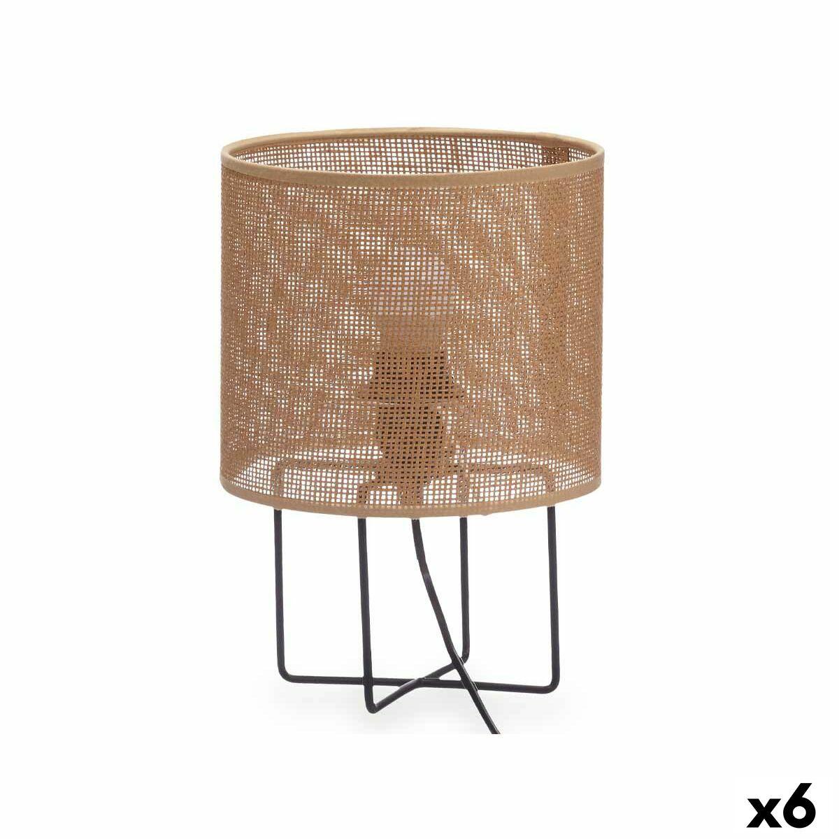 

Настольная лампа Коричневый Металл Пластик 20 x 28 x 20 см (6 единиц)