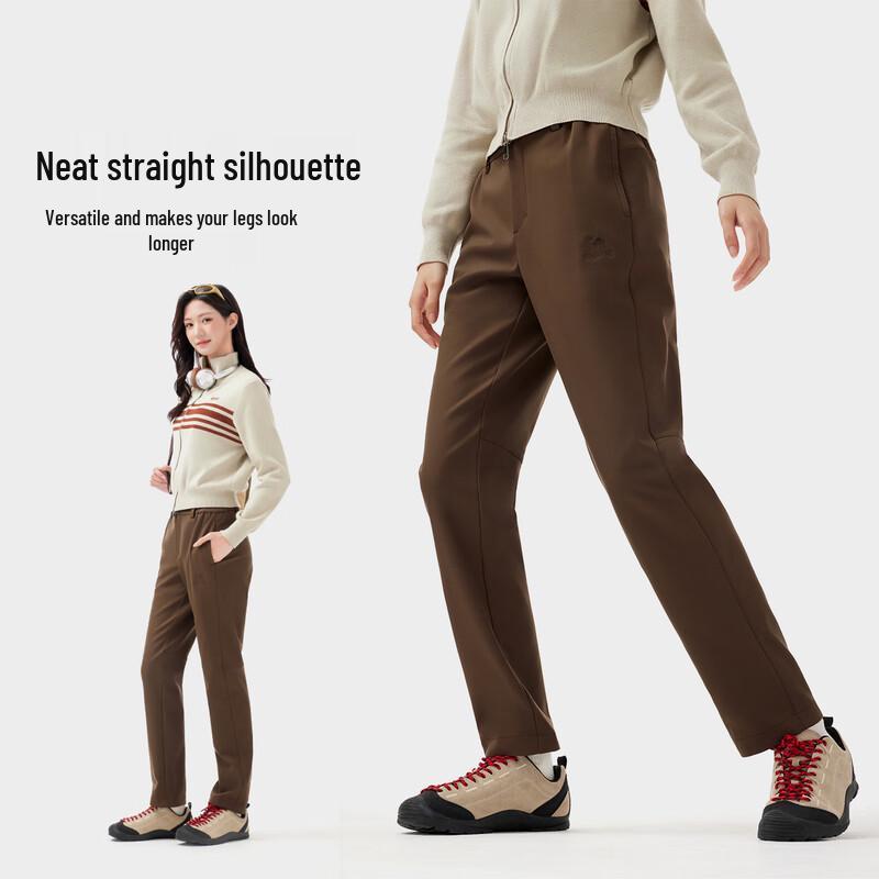 Camel Outdoor Windproof Waterproof Softshell Hiking Pants