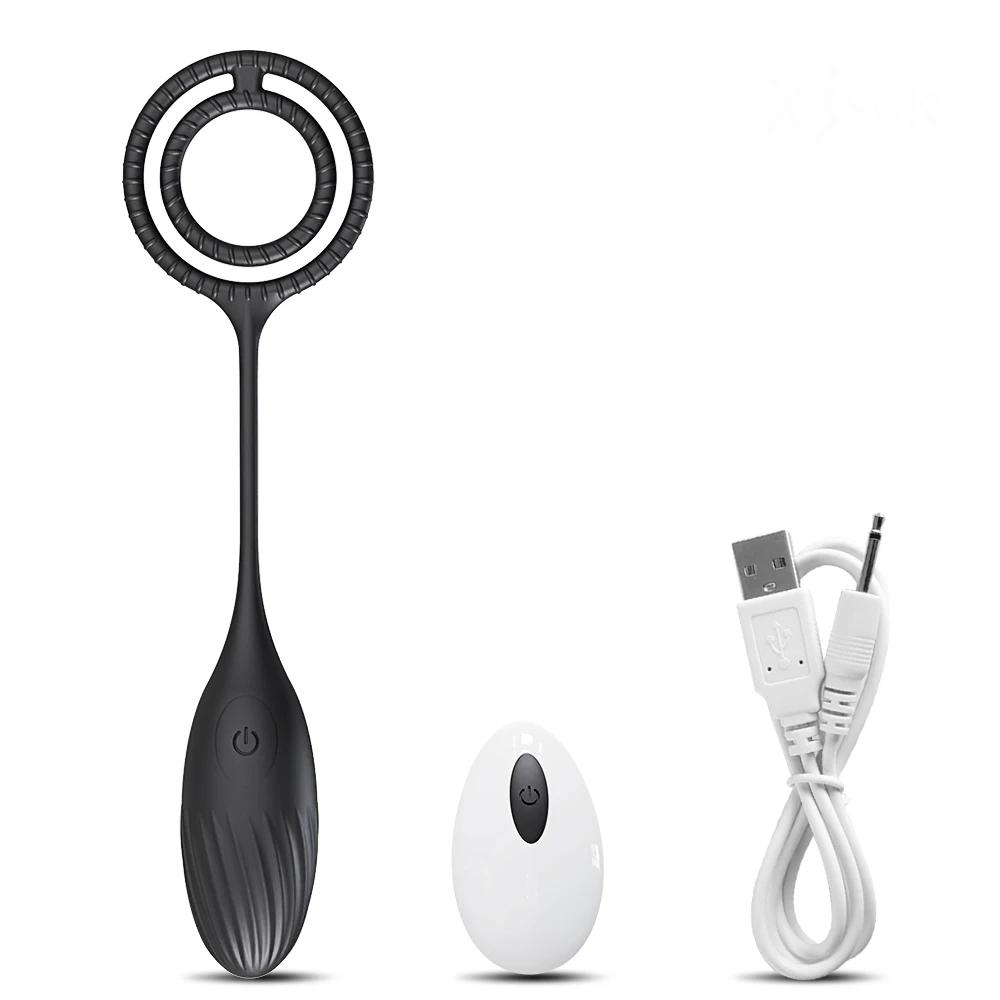 Vibrating Prostate Massager for Men Remote Control Butt Plug Anal Vibrator Cock Ring for Gay Anal Plug Sex Toy for Men