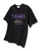 TI.GLAKE Two Dog Oversized Short Sleeve T-Shirt Black