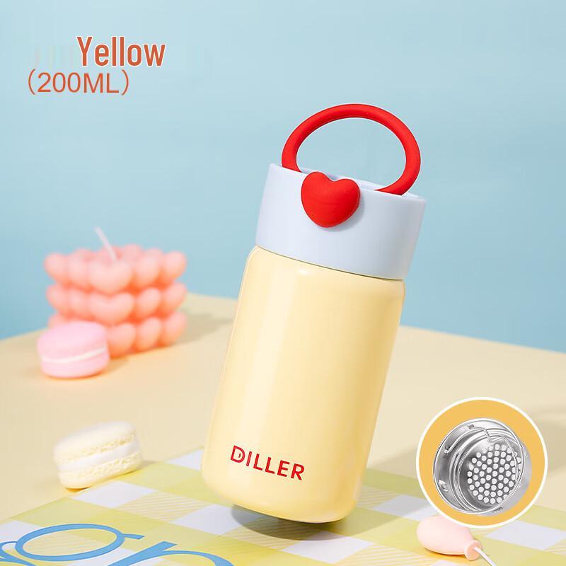 Dilebell Mini Portable Tea Infuser Thermos Mug