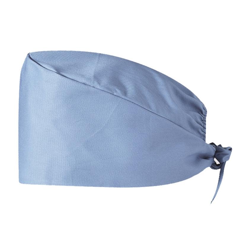 Comfortable Surgeon Hat for Hospital Staff Reusable Unisex Scrub Hat for Nurse Doctors Medicals Care Round Scrub Hat