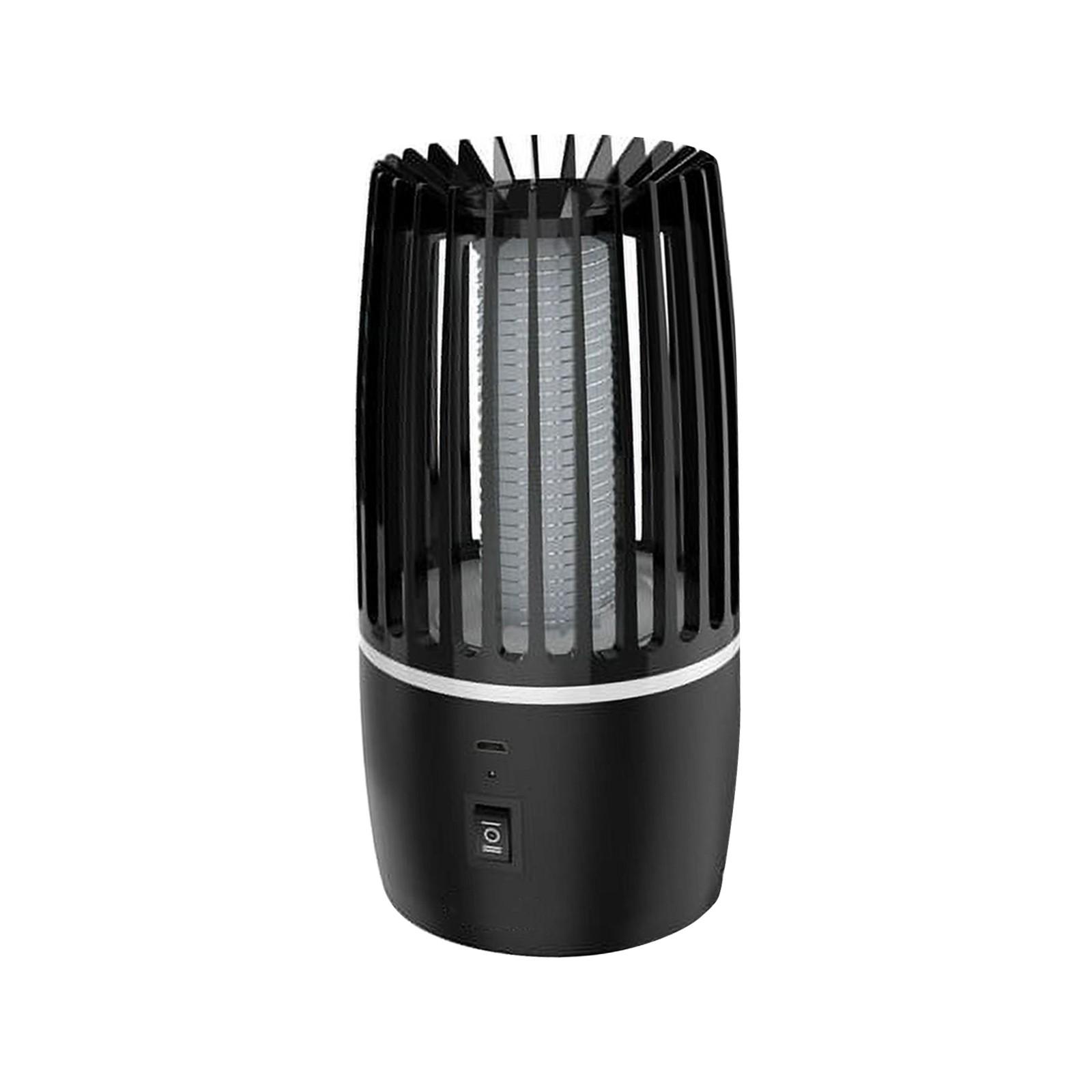 

Перезаряжаемый и летающий электрический портативный кабель от комаров на открытом воздухе и в помещении с режимом ночного света One Size чёрный