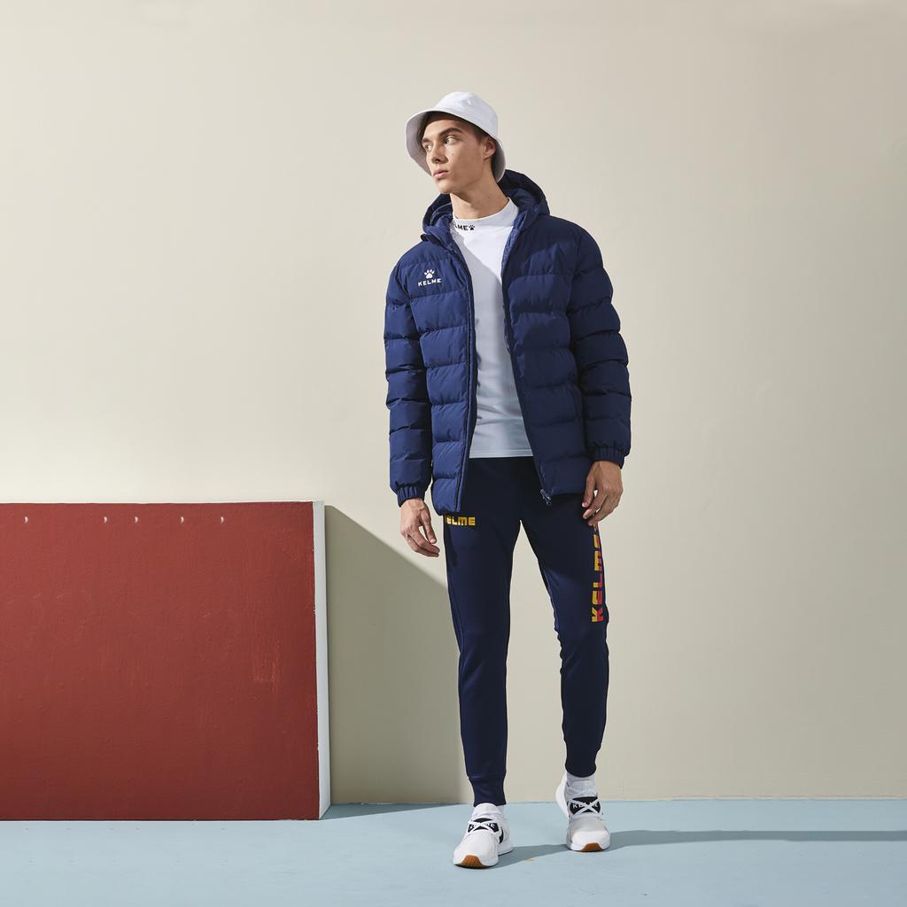KELME Puffer Jackets Men's Hooded (Non-detachable) Moderate 3891417
