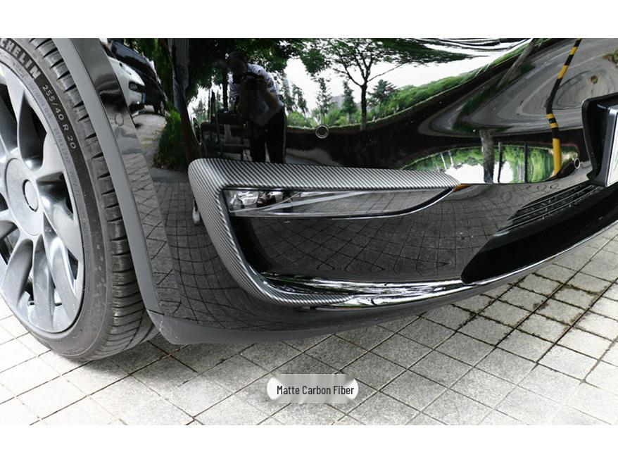 Tesla Model Y Fog Light Eyebrow Wind Deflector Trim