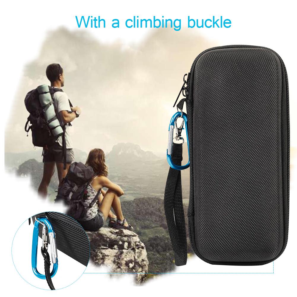 Portable Storage Bag Shockproof Nylon Protective Case Hard Shell Storage Bag for JBL Flip 5 Bluetooth-Compatible Speaker