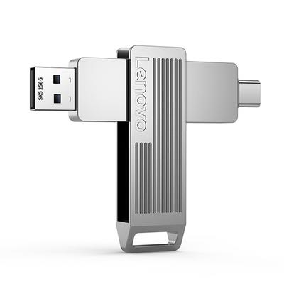Lenovo SX5 Pro USB3.2 + Type-C U Disk Flash Driver High-speed Transmission Wide Compatible with PC Computer Vehicle Speaker Mobile Phone Andoird