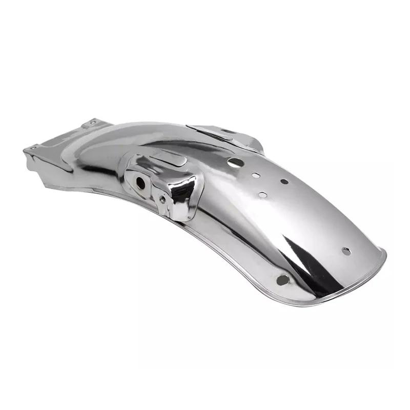 1Set Motorcycle Chrome Metal Front and Rear Fender Retro Mudguard Cover Metal Protector for Honda CG125 CG 125 125cc