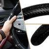 EINESIN 3PCS Bling Diamond Steering Wheel Cover, Segmented Steering Wheel Protector, Butterfly Steering Wheel Cover, Universal 99% Car Wheel Cover