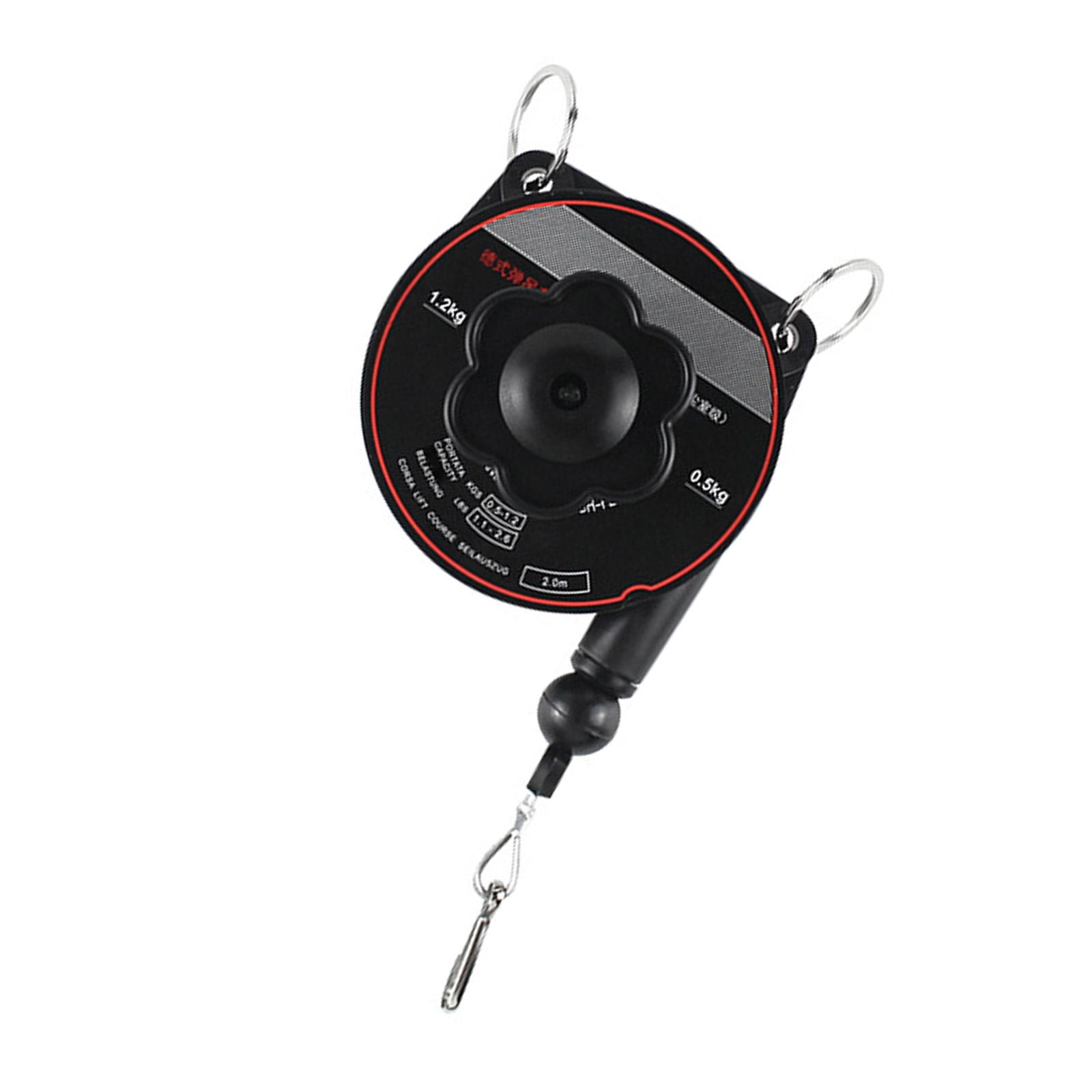 

Висувний гачок з нержавіючої сталі, регульований від 50 см до 200 см, вантажопідйомністю 1,2/3 кг для надійного підвішування A