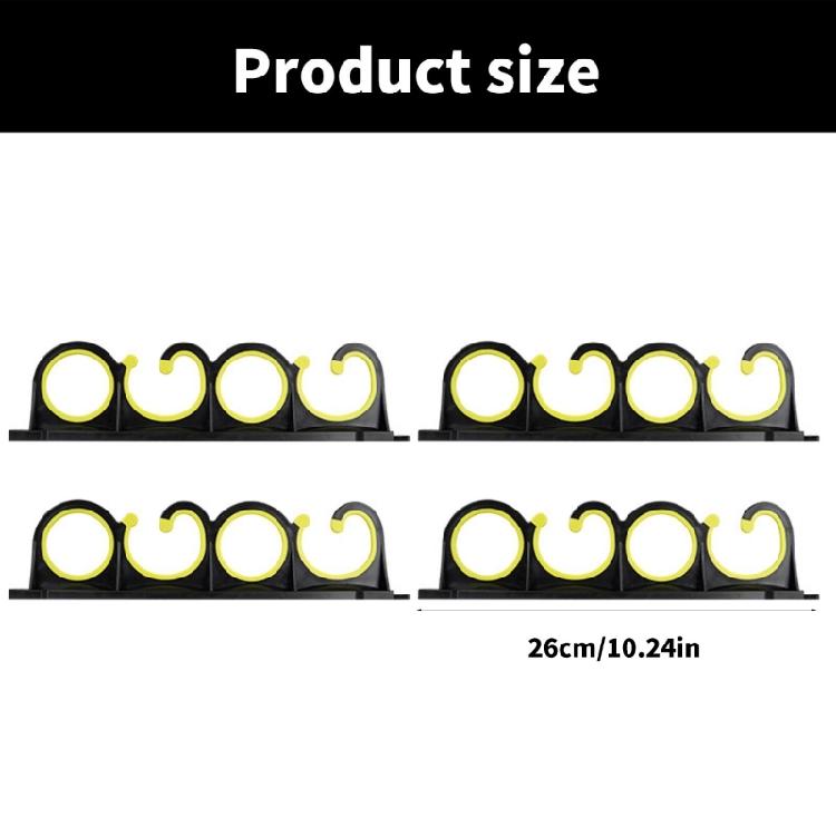 Fishing Rod Hanger Storage Organizers Display Stand Fishing Rod Rack Holder Holds To 8 Fishing Rod for Garage Basement