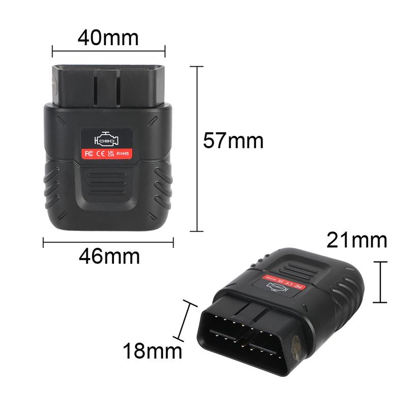 Obdii Code Reader Elm 327 Scanner Car Diagnostic Tool Auto Scan Tool Obd2 Scanner For Ios Android Pc Bluetooth-Compatible 4.0