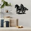 Elegant Horse-Shaped Metal Wall Decor - Perfect for Home Room Decor and Stylishly Enhancing Your Living Space