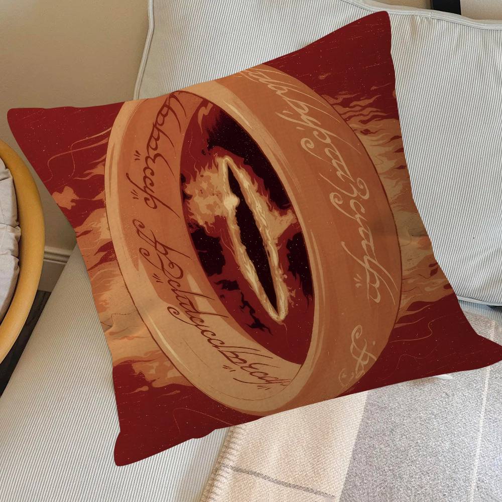 Pillow Gifts Home Office Furnishings Bedroom Sofa Car Cushion Cover Case 45X45Cm Hot Movie The L-Lord Of The R-Rings