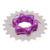 Stahl Fahrrad Single Speed Kassette Freilauf Rad Fahrradzubehör für Fahrrad22T