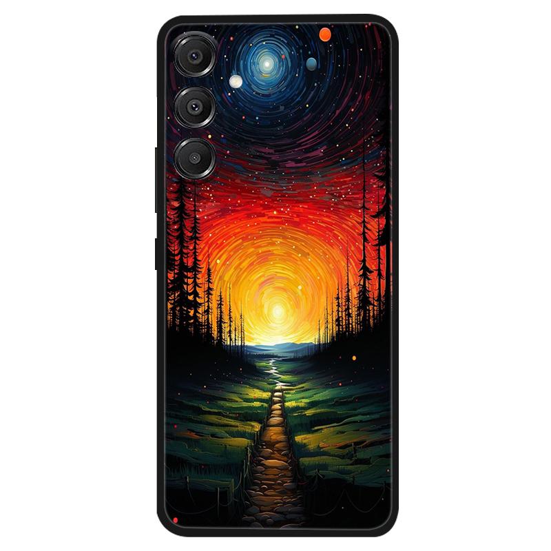 For Samsung A56 Case Silicone Luxury Space Soft Bumper for Samsung Galaxy A36 A26 A56 A16 4G 5G Phone Cover TPU Funda Fashion