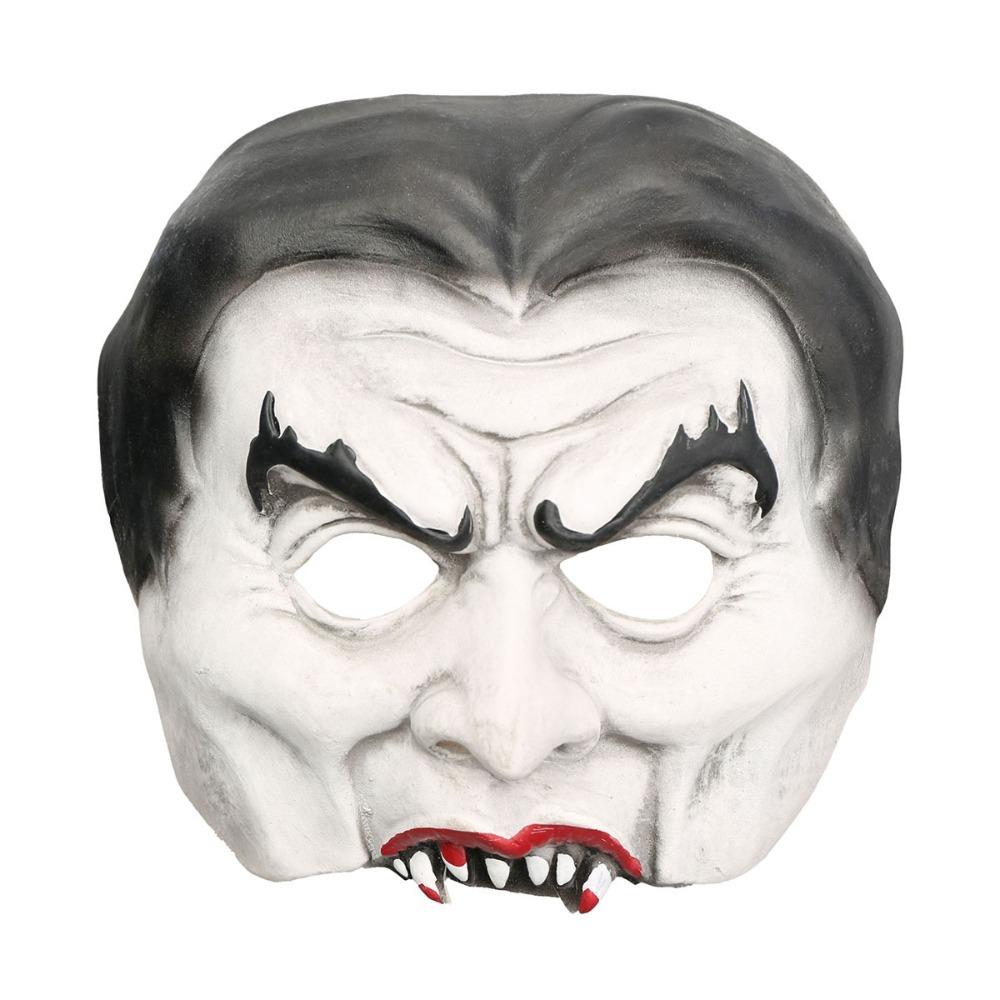 

Latex Material Halloween Headgear Realistic NPC Mask Halloween Cosplay Mask Theater Performance белый
